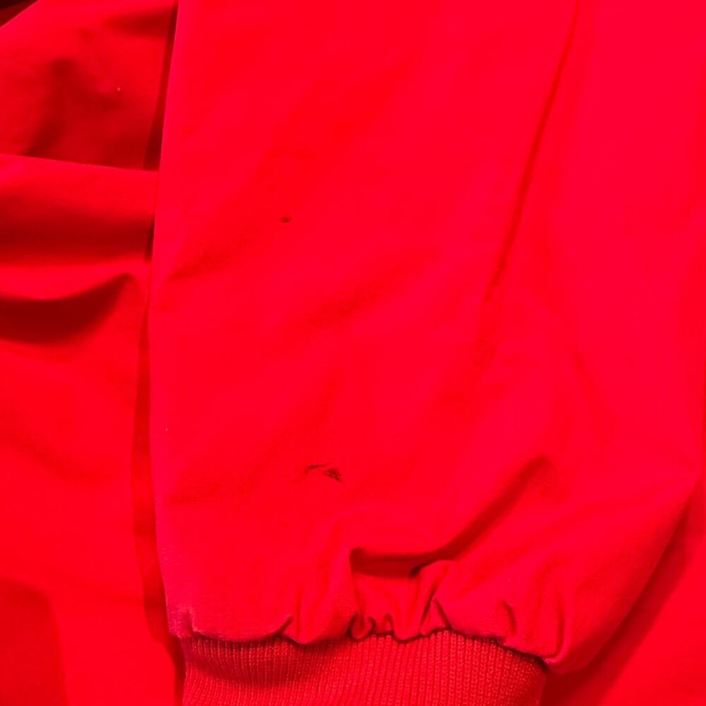 Vintage Hill & Archer Men’s Size XL Bright Red Full Zip Jacket/Coat - Picture 9 of 9